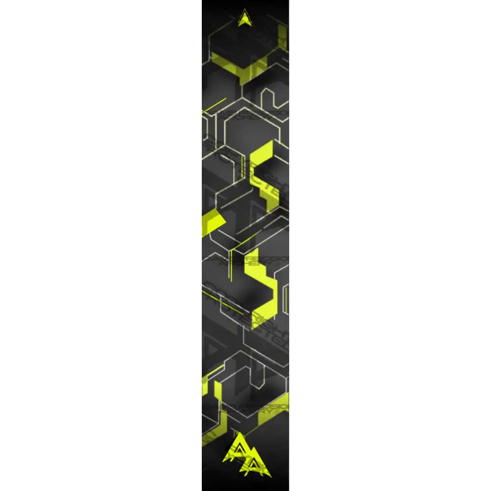 APA HEX CAMO SERIES ARROW WRAPS - YELLOW