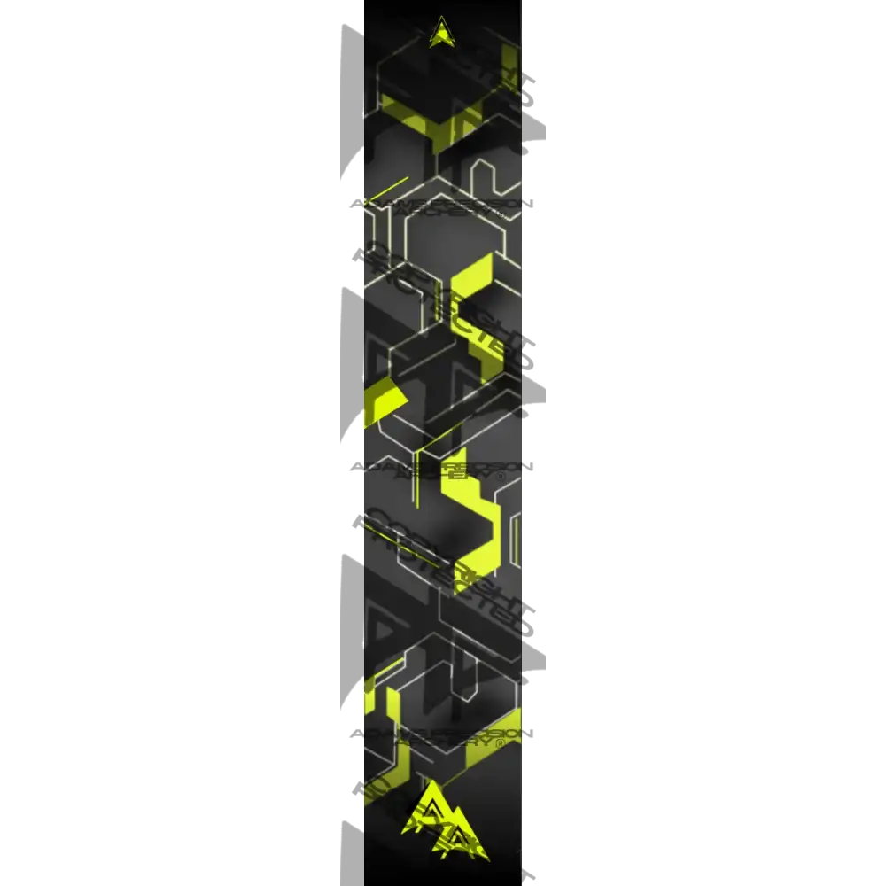 APA HEX CAMO SERIES ARROW WRAPS - YELLOW