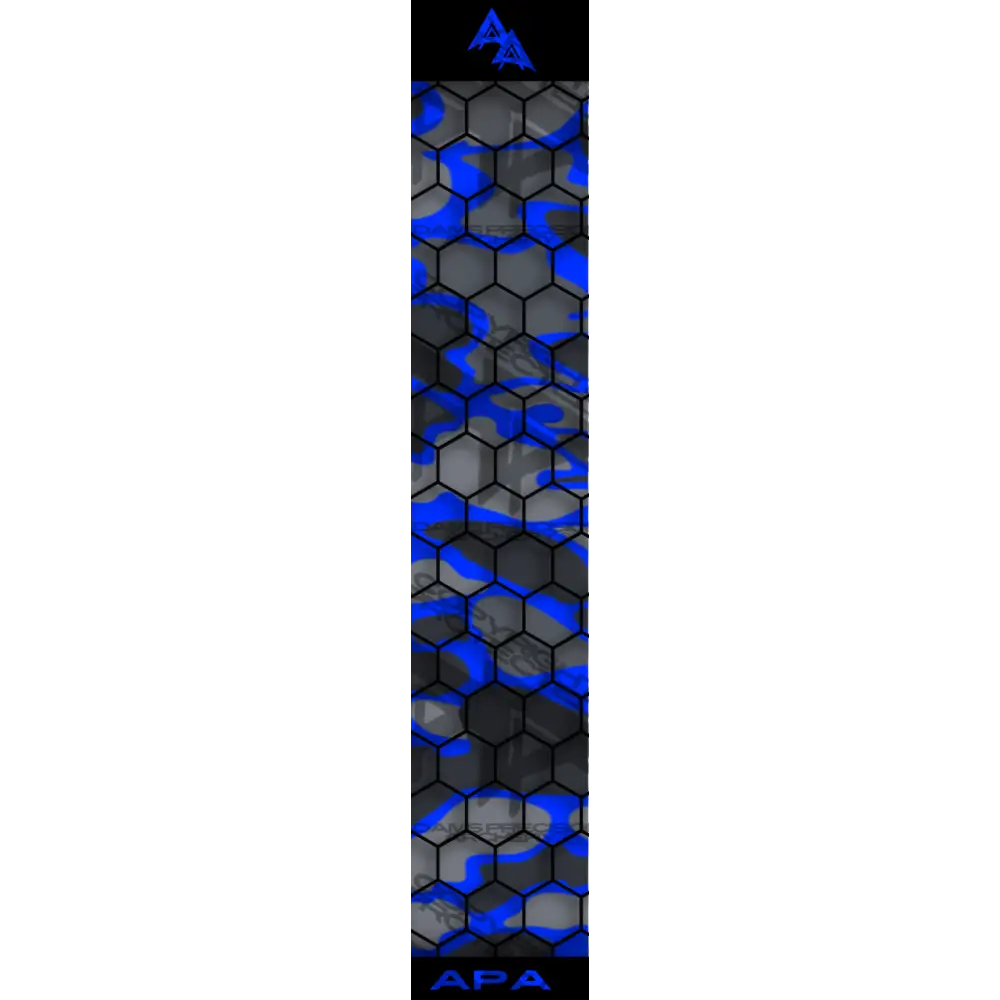 APA HEX DUCK CAMO SERIES ARROW WRAPS - BLUE