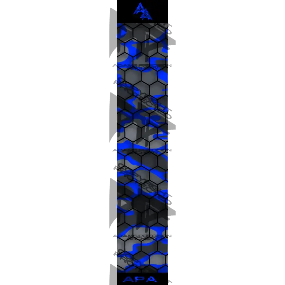 APA HEX DUCK CAMO SERIES ARROW WRAPS - BLUE