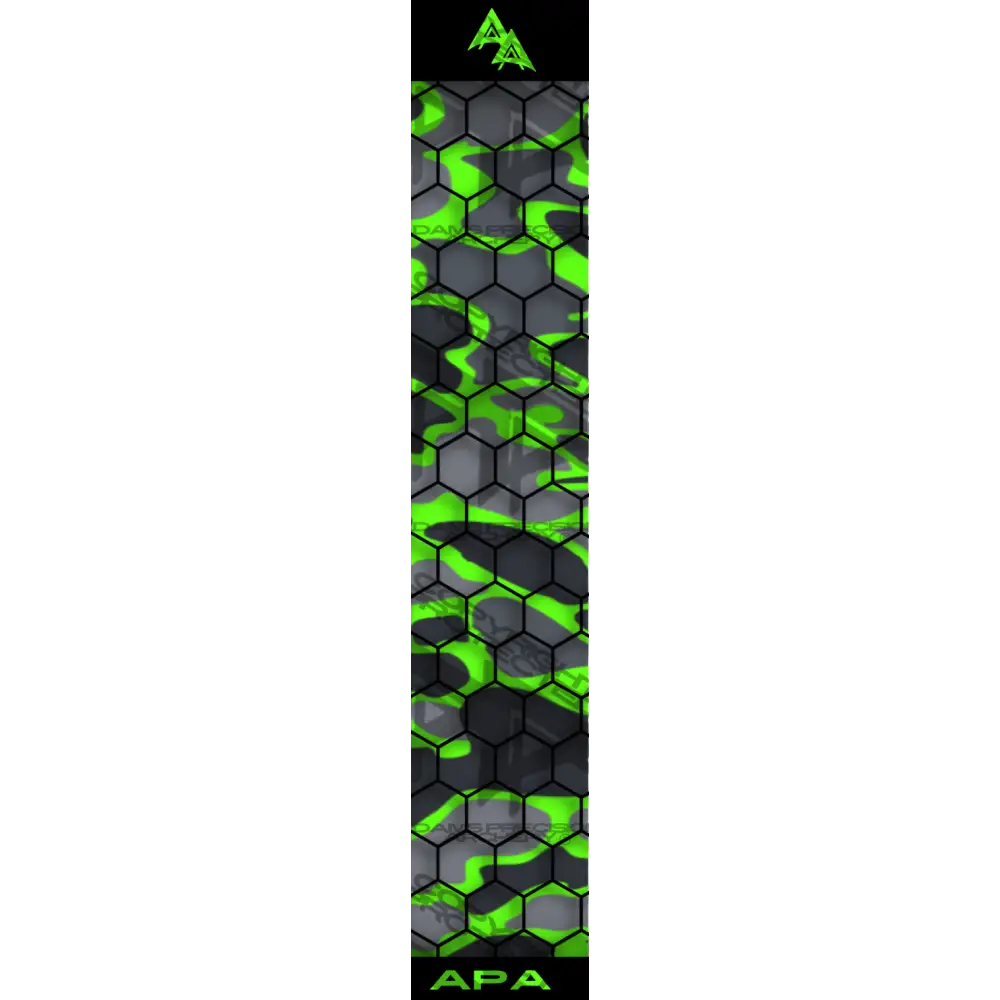 APA HEX DUCK CAMO SERIES ARROW WRAPS - GREEN