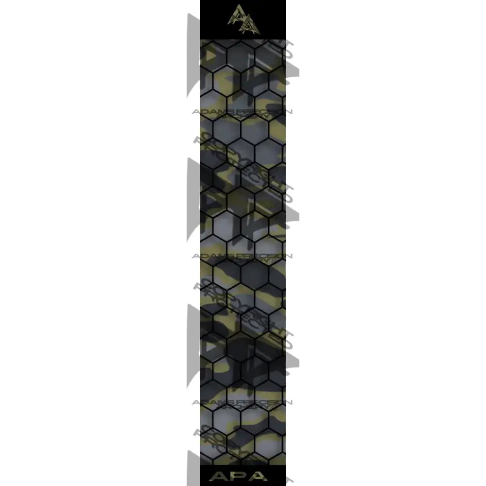 APA HEX DUCK CAMO SERIES ARROW WRAPS - OD GREEN