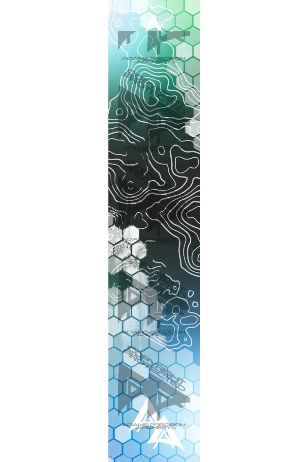 APA HEXFLOW SERIES ARROW WRAPS - DARK OCEAN