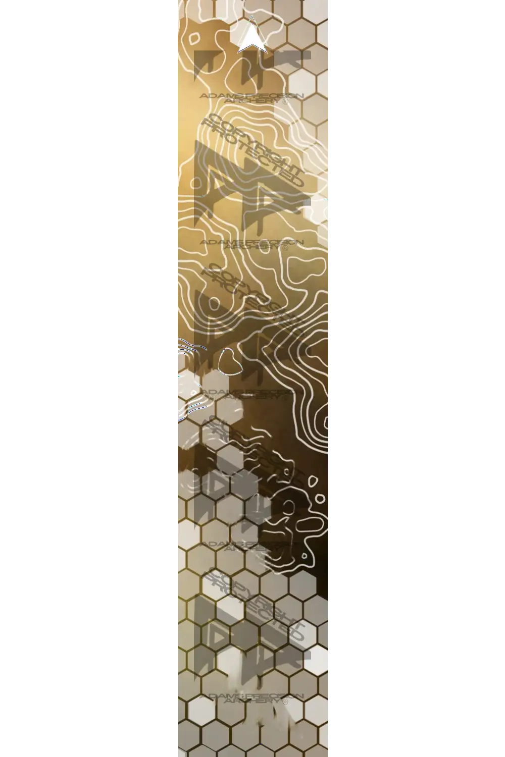 APA HEXFLOW SERIES ARROW WRAPS - GOLDEN KODIAK