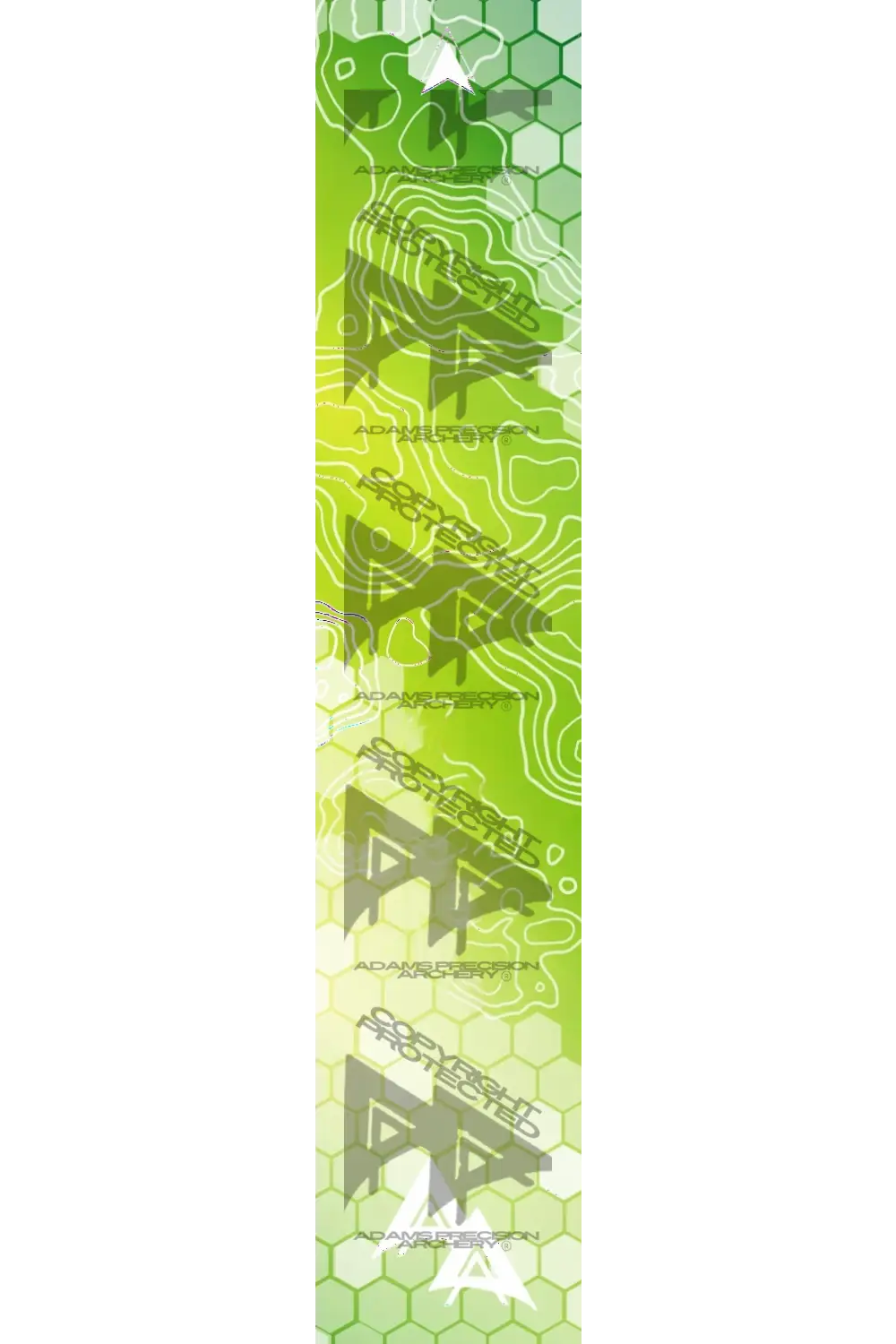 APA HEXFLOW SERIES ARROW WRAPS - GREEN