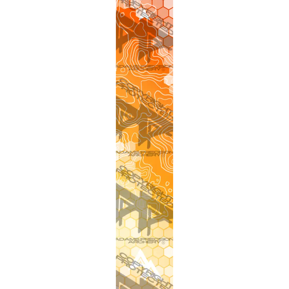 APA HEXFLOW SERIES ARROW WRAPS - ORANGE