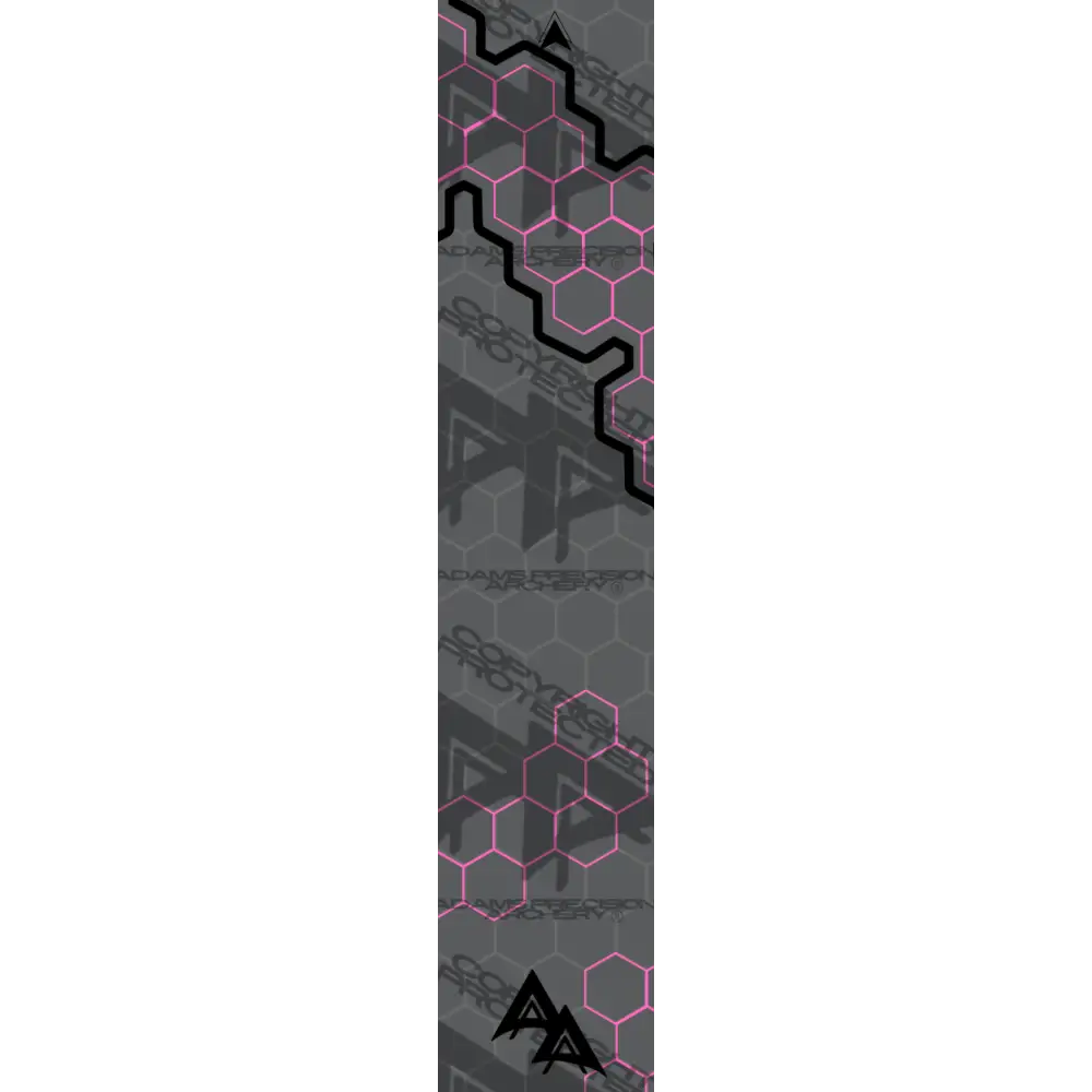 APA HOLE PUNCH HEX SERIES ARROW WRAPS - PINK MATTE (STANDARD)
