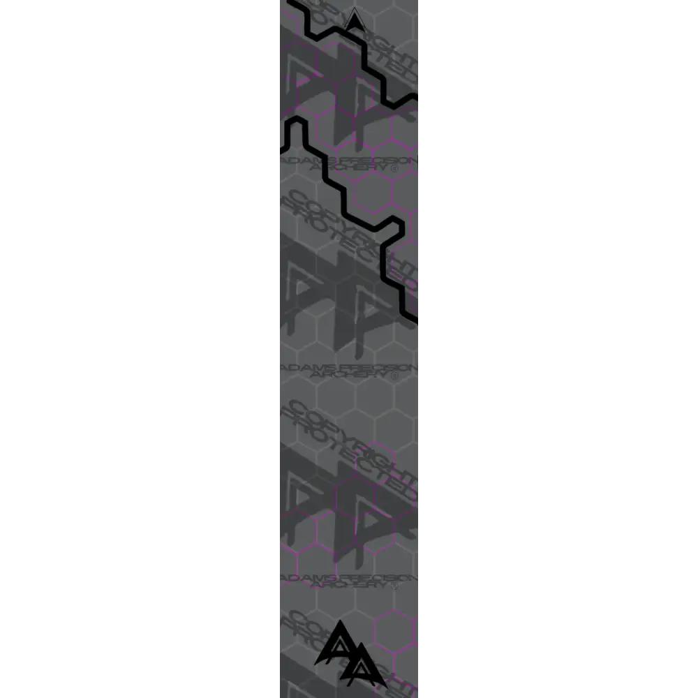APA HOLE PUNCH HEX SERIES ARROW WRAPS - PURPLE MATTE (STANDARD)