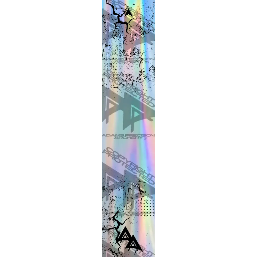 APA TOPO HOLOGRAPHIC ARROW WRAP  / BANDED ARROW WRAPS