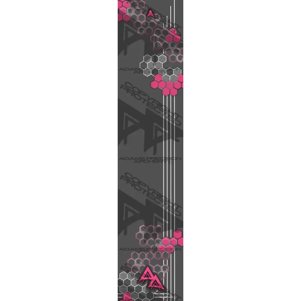 APA HONEYCOMB HEX SERIES ARROW WRAPS - PINK UBUILD KIT™
