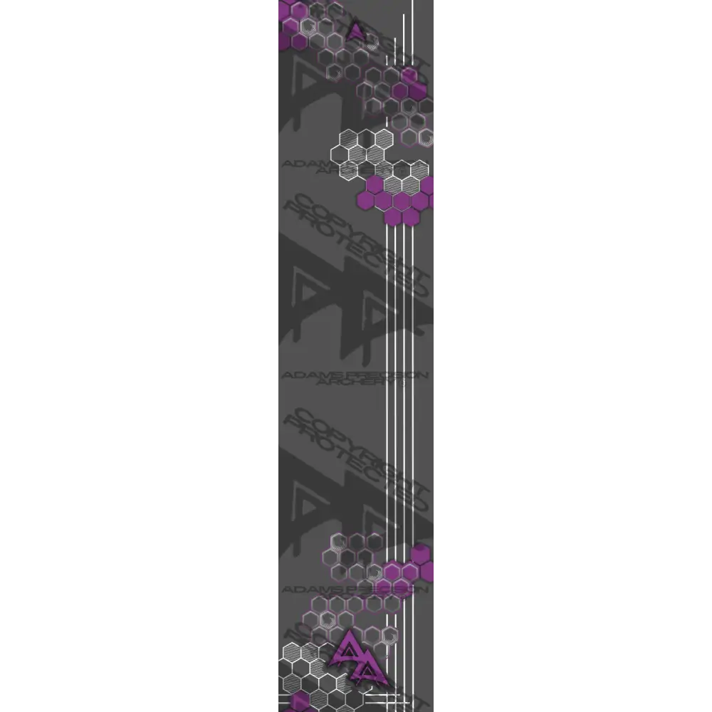 APA HONEYCOMB HEX SERIES ARROW WRAPS - PURPLE UBUILD KIT™