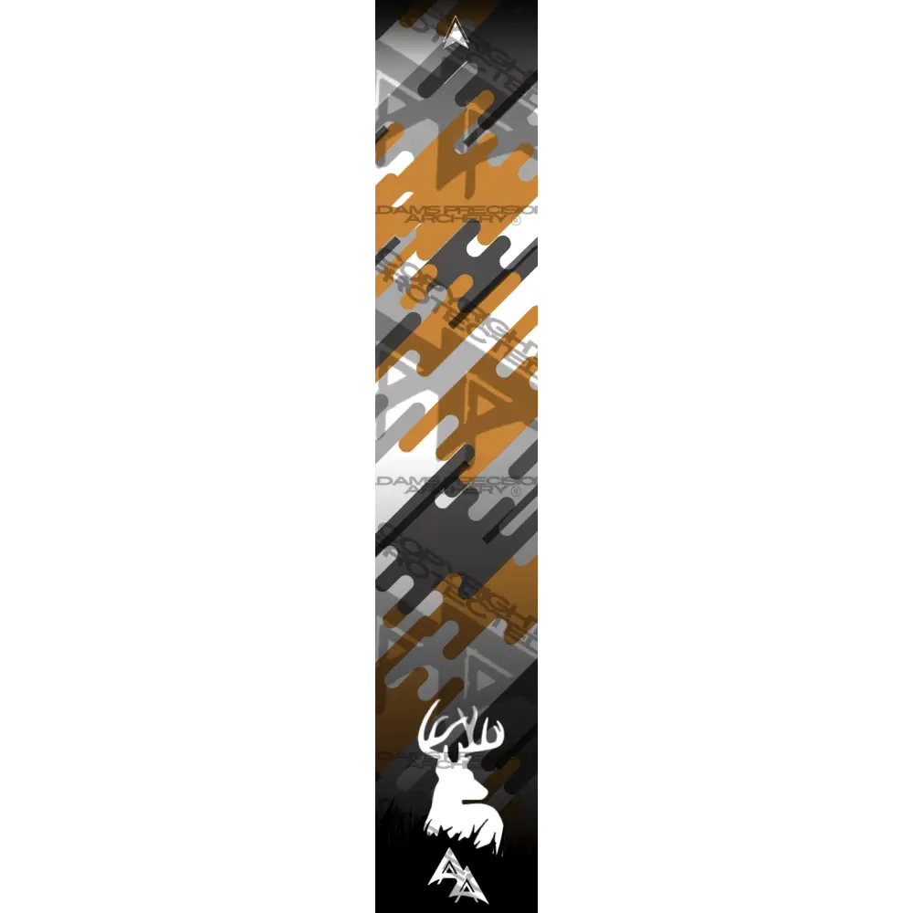 APA JIGSAW CAMO SERIES - WHITETAIL ARROW WRAPS - BURNT ORANGE
