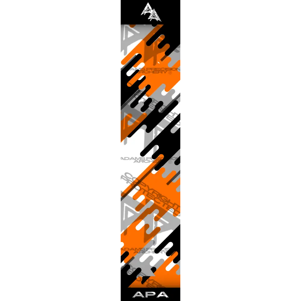 APA JIGSAW PUZZLE CAMO SERIES ARROW WRAPS - ORANGE MATTE (STANDARD)