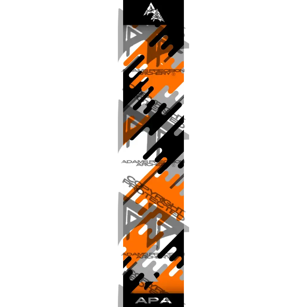 APA JIGSAW PUZZLE CAMO SERIES ARROW WRAPS - ORANGE MATTE (STANDARD)