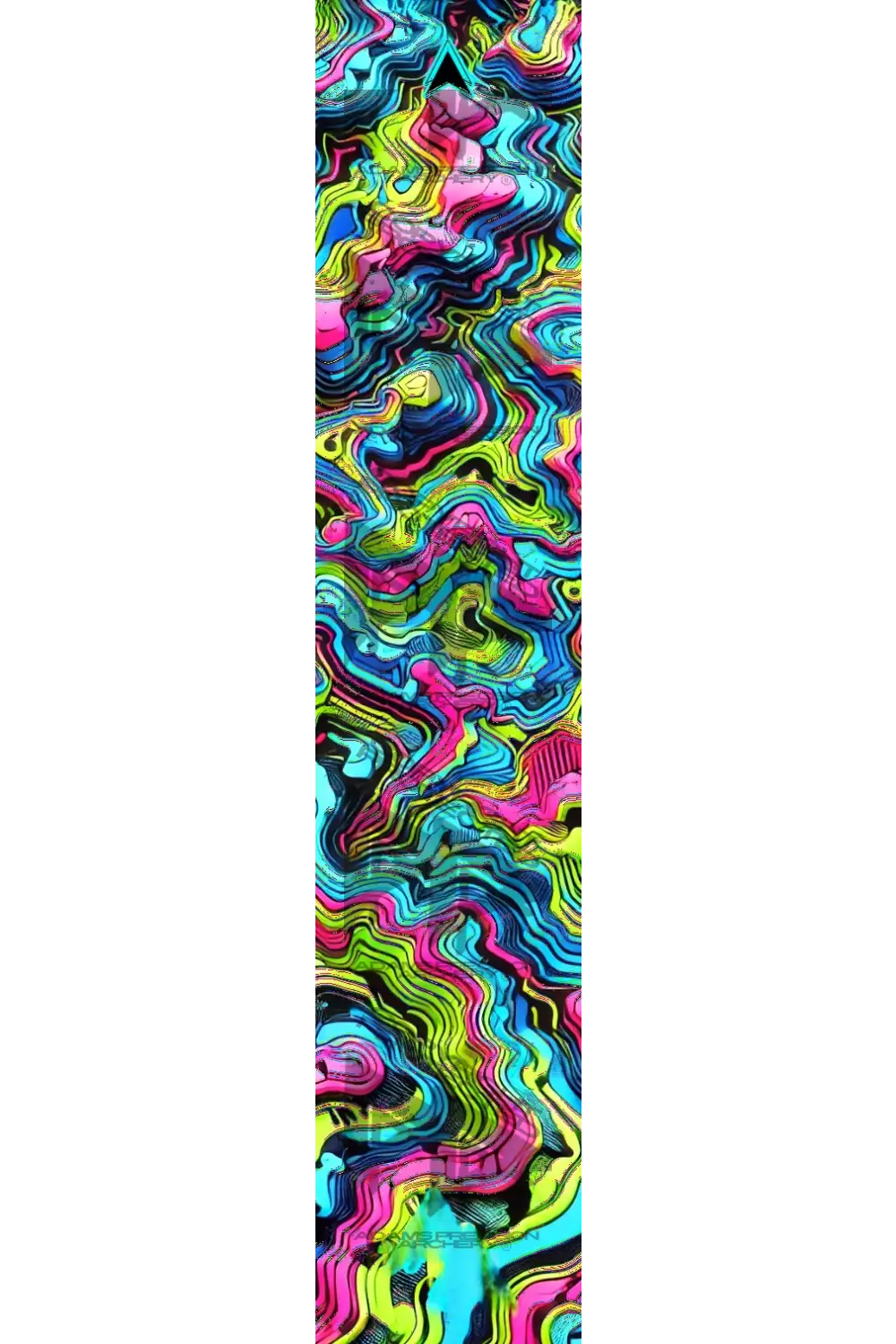 APA KALEIDOSCOPE SERIES ARROW WRAPS - TEAL