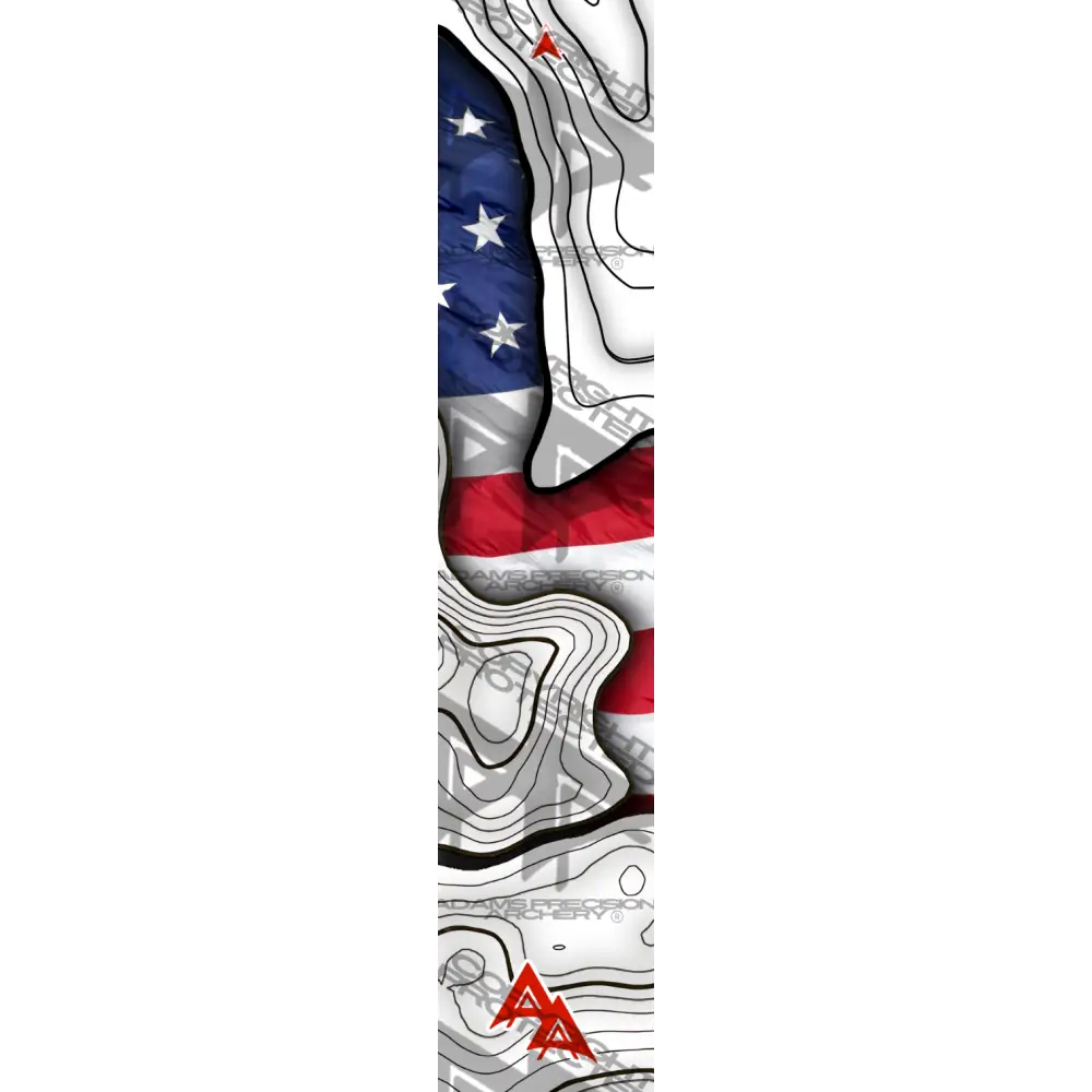 APA LAKE TOPO SERIES ARROW WRAPS - AMERICAN FLAG
