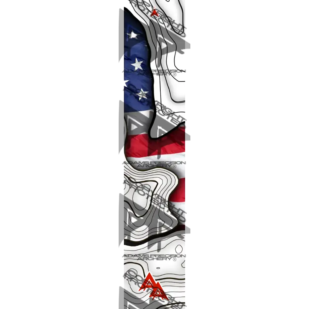 APA LAKE TOPO SERIES ARROW WRAPS - AMERICAN FLAG