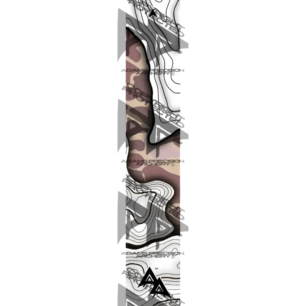 APA LAKE TOPO SERIES ARROW WRAPS - DUCK CAMO - DESSERT