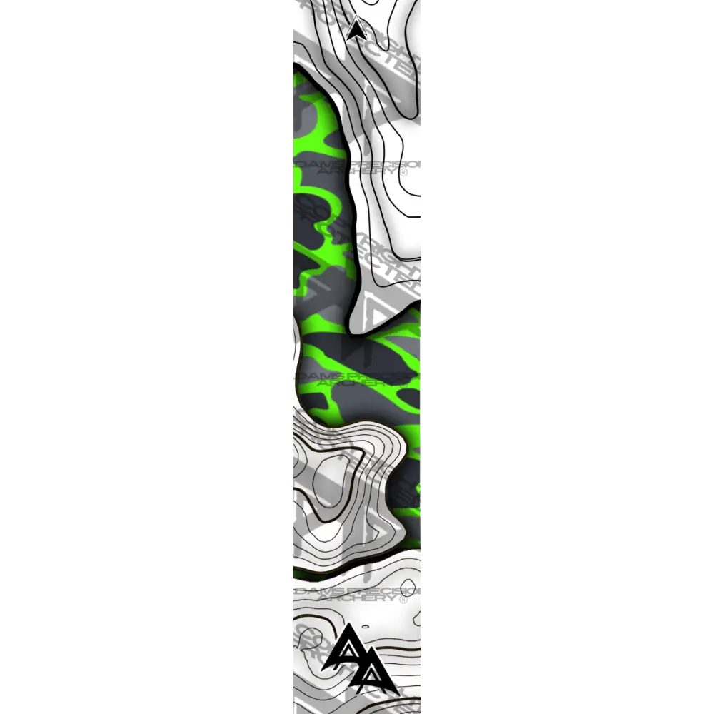 APA LAKE TOPO SERIES ARROW WRAPS - DUCK CAMO - GREY/GREEN