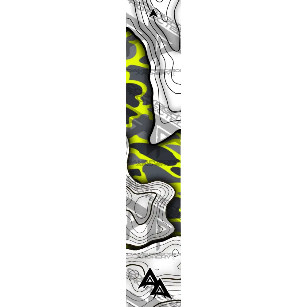 APA LAKE TOPO SERIES ARROW WRAPS - DUCK CAMO - GREY/YELLOW