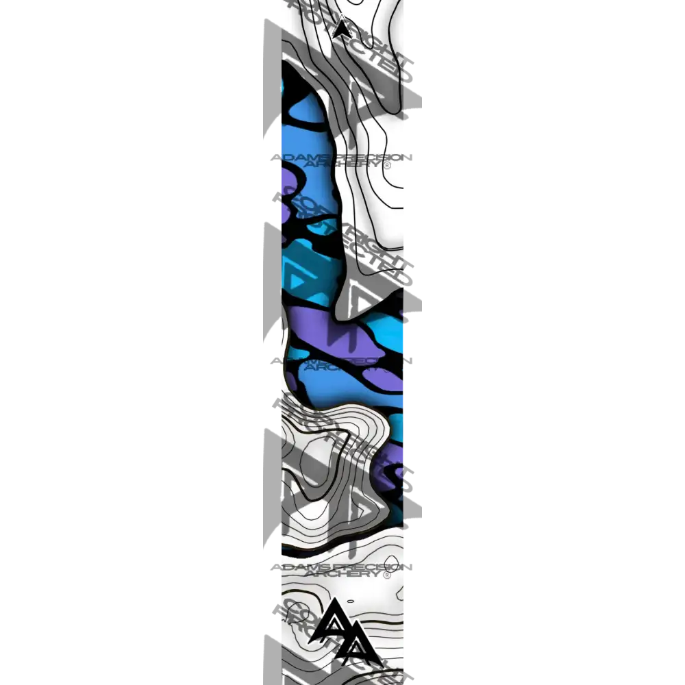 APA LAKE TOPO SERIES ARROW WRAPS - DUCK CAMO - NIMBUS