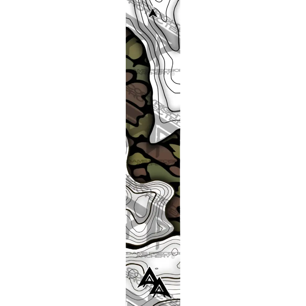 APA LAKE TOPO SERIES ARROW WRAPS - DUCK CAMO - TRADITIONAL/BLACK