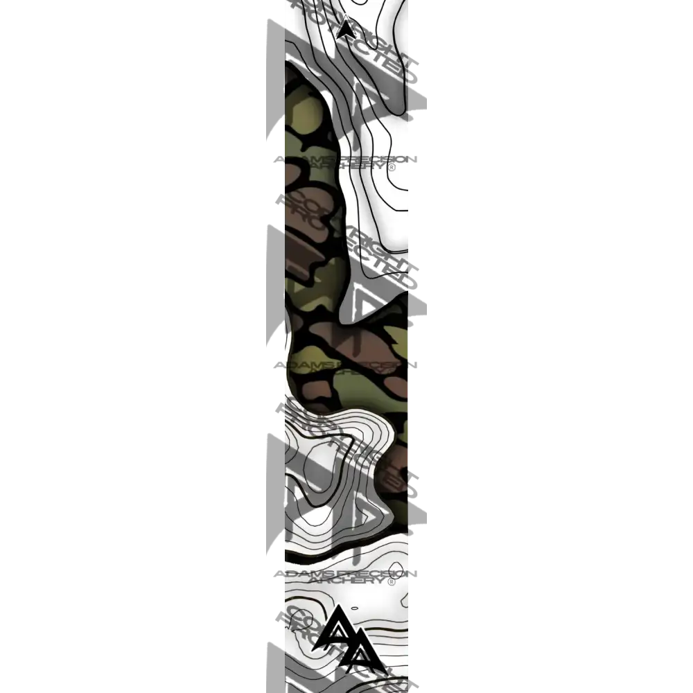 APA LAKE TOPO SERIES ARROW WRAPS - DUCK CAMO - TRADITIONAL/BLACK