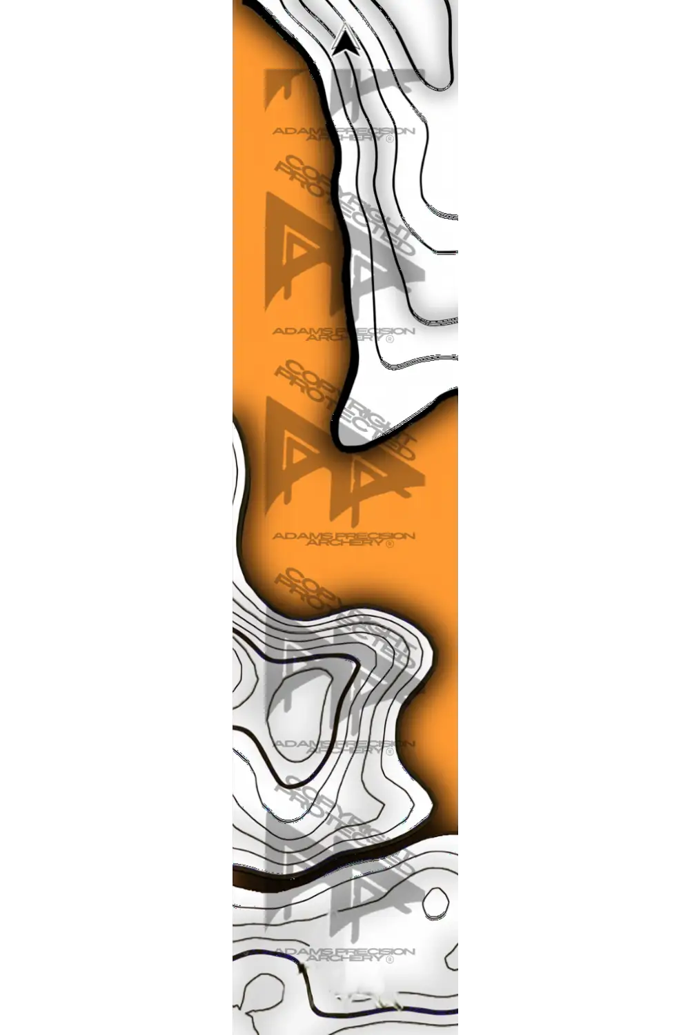 APA LAKE TOPO SERIES ARROW WRAPS - ORANGE