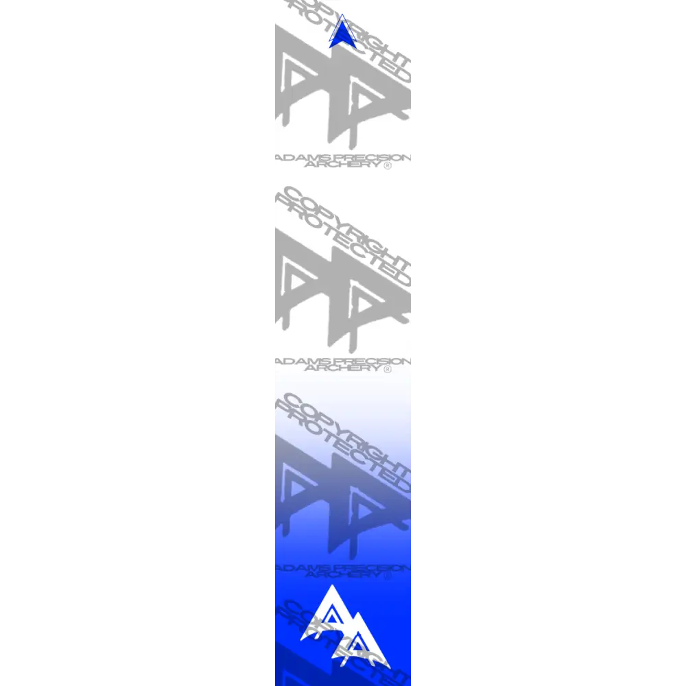 APA LIGHT DISSOLVE BLUE ARROW WRAP MATTE (STANDARD) All SERIES