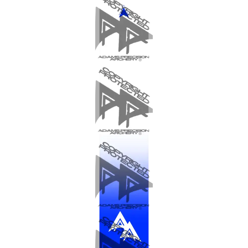 APA LIGHT DISSOLVE BLUE ARROW WRAP MATTE (STANDARD) All SERIES