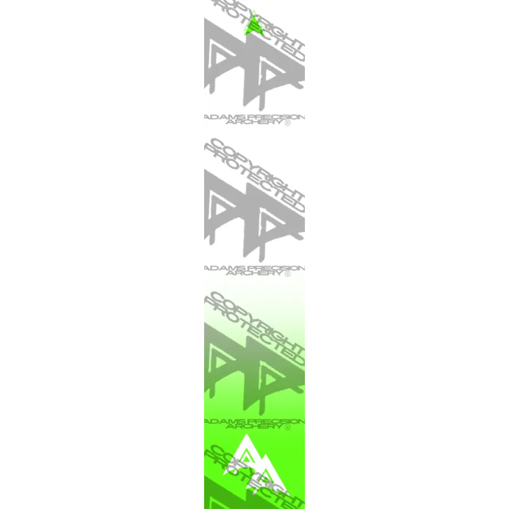 APA LIGHT DISSOLVE GREEN ARROW WRAP MATTE (STANDARD) All SERIES