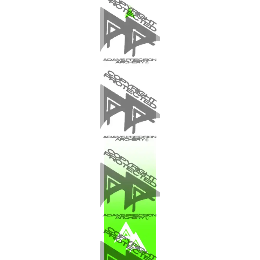 APA LIGHT DISSOLVE GREEN ARROW WRAP MATTE (STANDARD) All SERIES