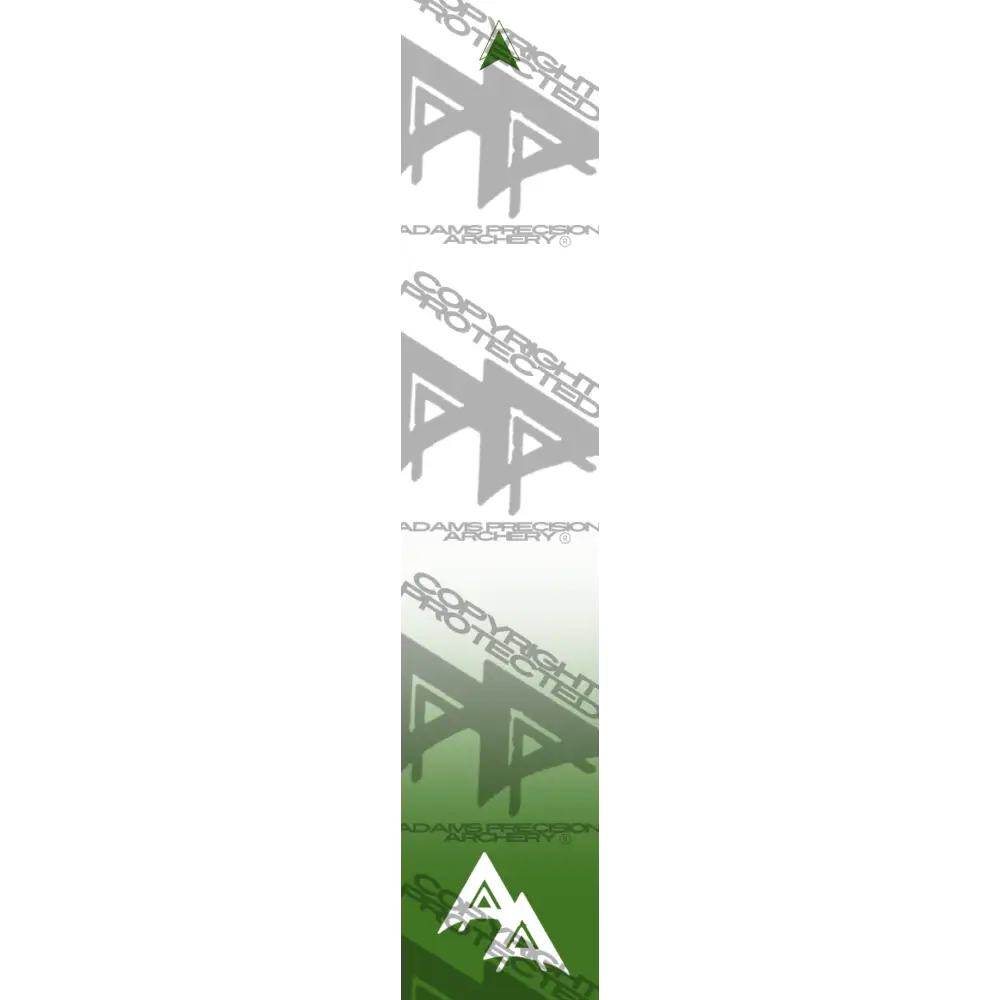 APA LIGHT DISSOLVE OD GREEN ARROW WRAP MATTE (STANDARD) APA COLOR SERIES