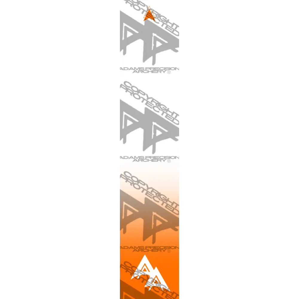 APA LIGHT DISSOLVE ORANGE ARROW WRAP MATTE (STANDARD) All SERIES