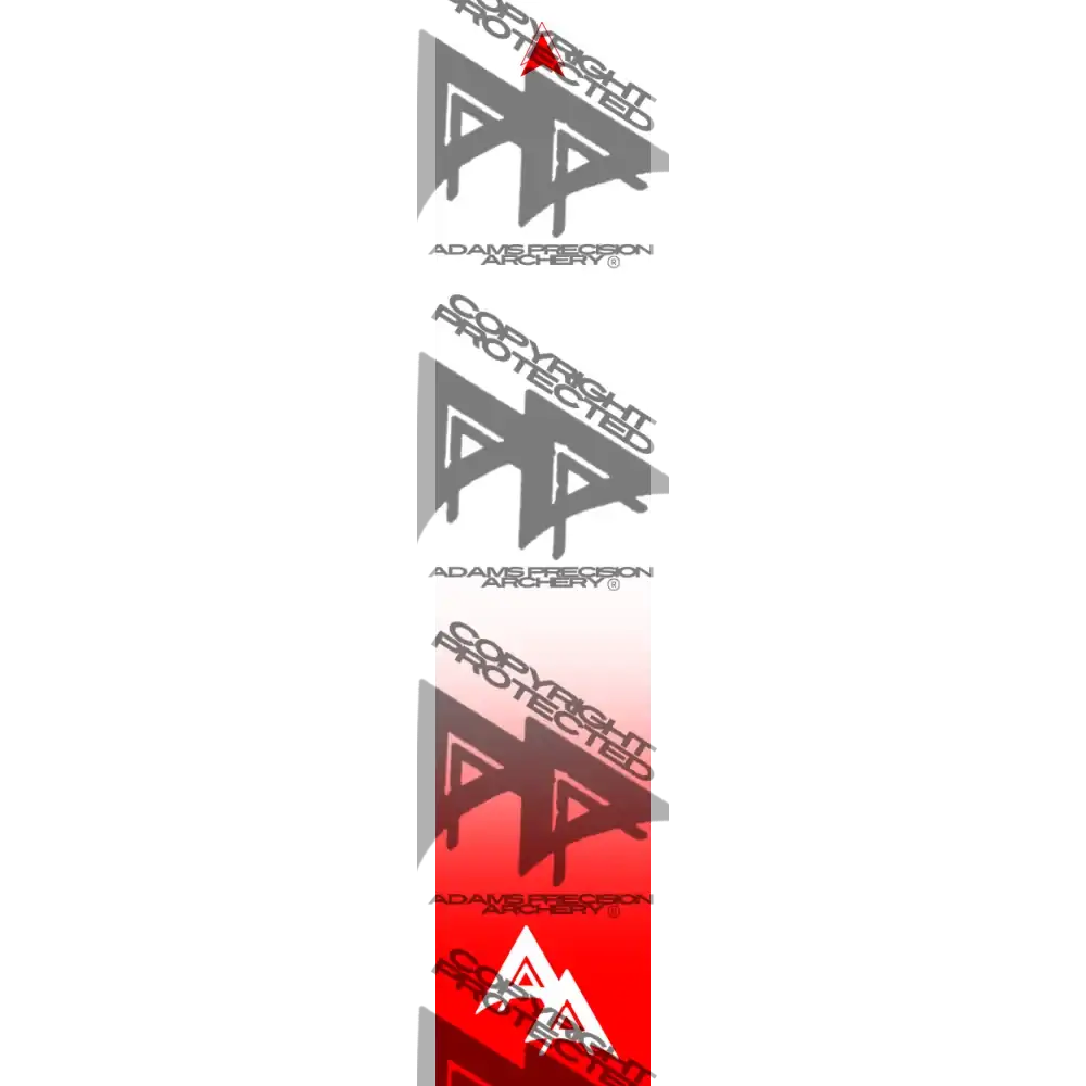 APA LIGHT DISSOLVE RED ARROW WRAP MATTE (STANDARD) All SERIES