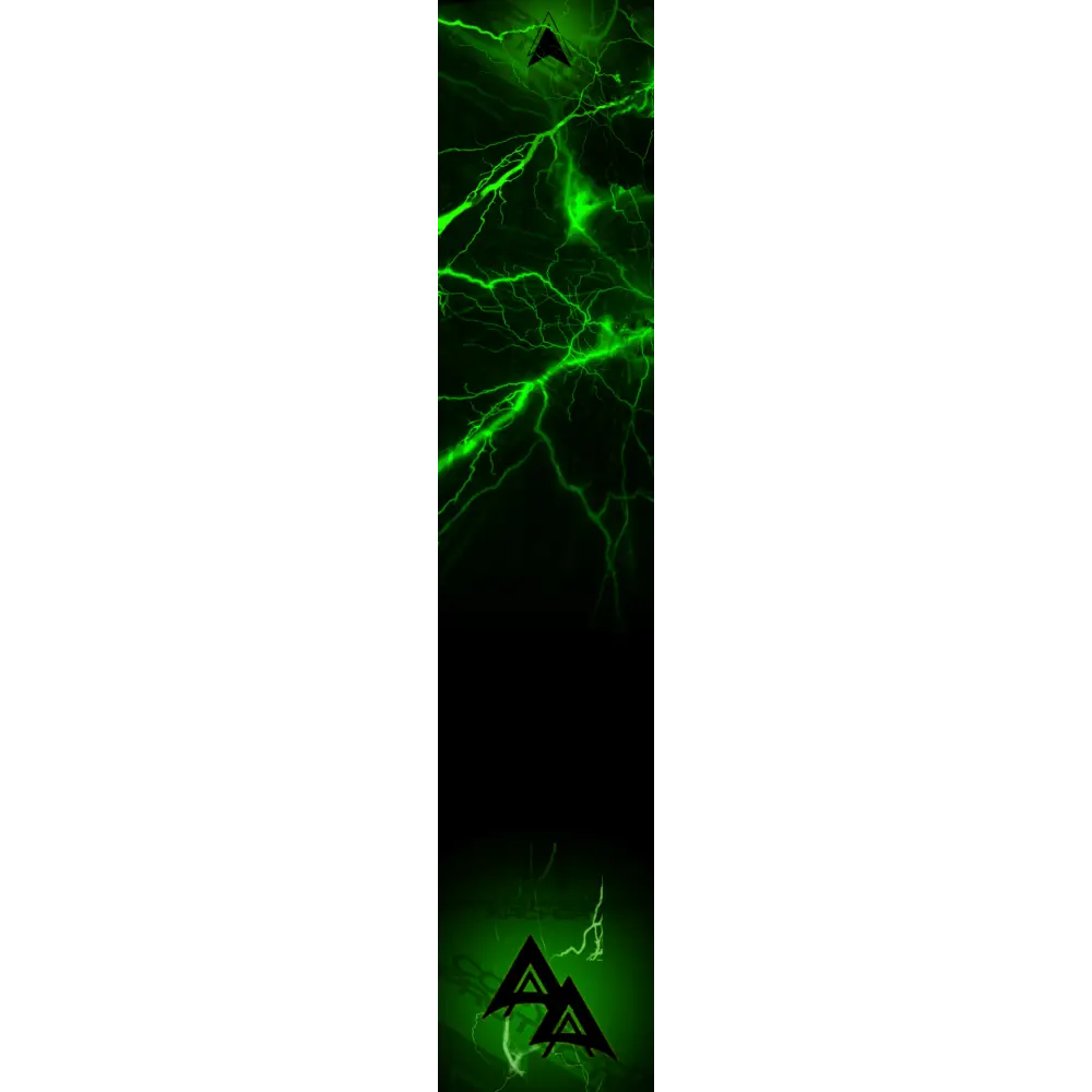 APA LIGHTNING STRIKE SERIES ARROW WRAPS FLO GREEN FLUORESCENT