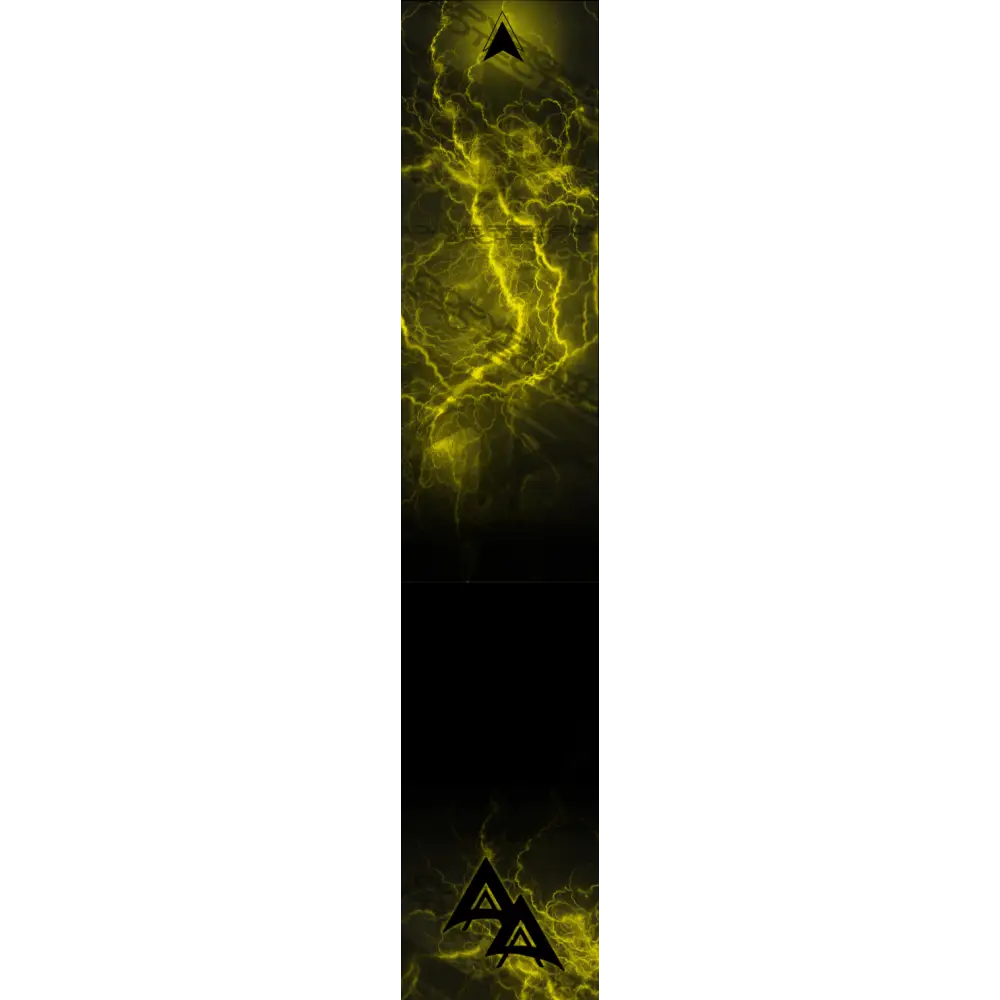 APA LIGHTNING SURGE SERIES ARROW WRAPS FLO YELLOW FLUORESCENT