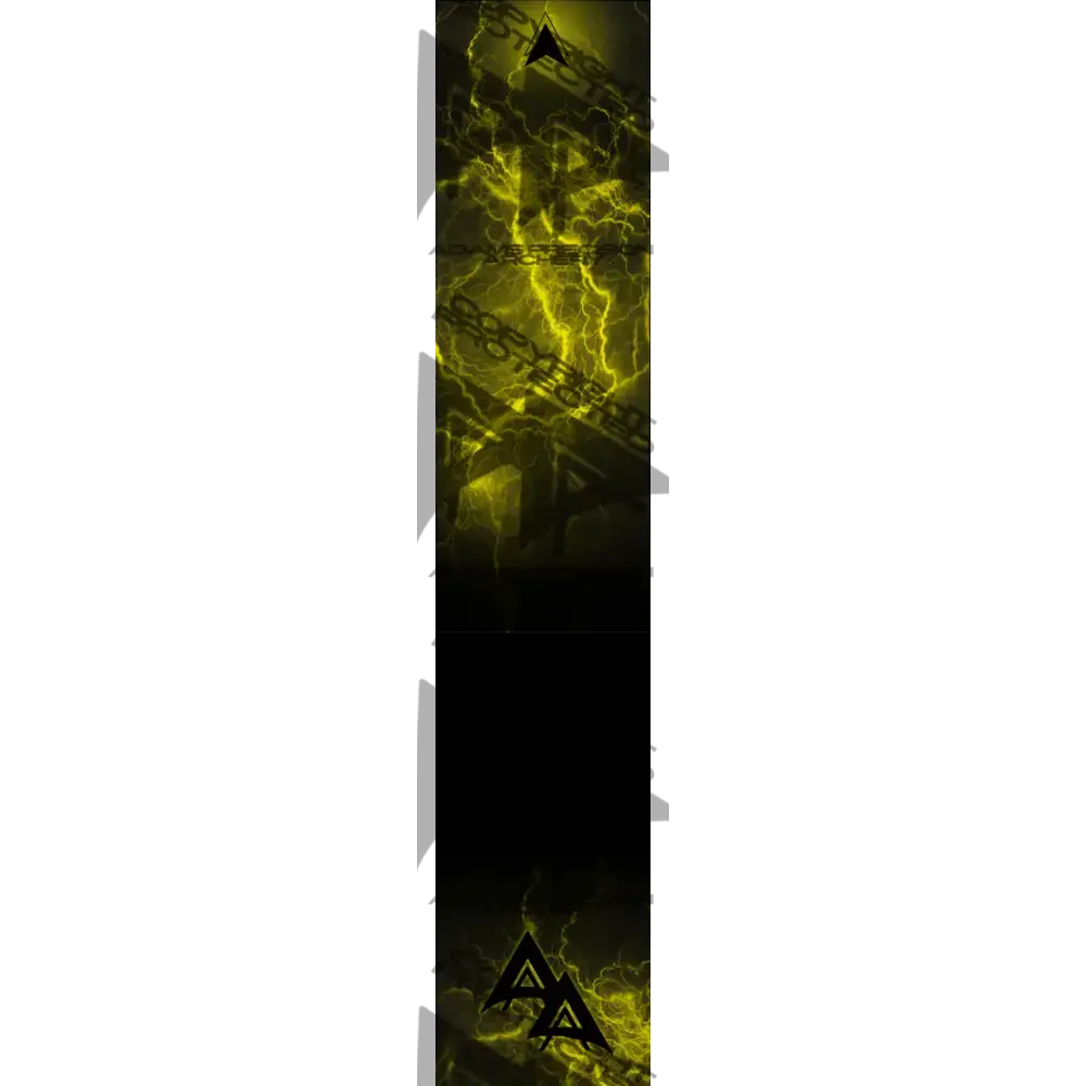 APA LIGHTNING SURGE SERIES ARROW WRAPS FLO YELLOW FLUORESCENT