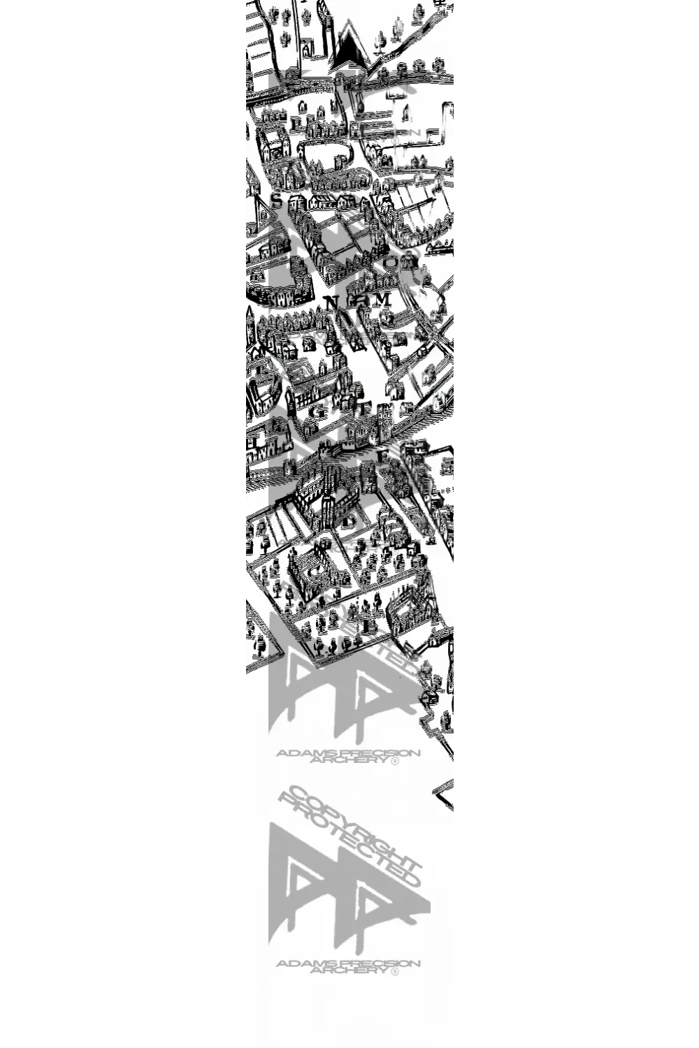 APA MAP SERIES ARROW WRAPS - ONE MATTE (STANDARD)