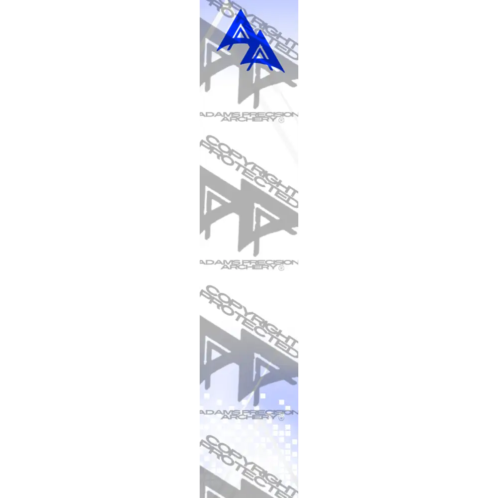 APA MODERN SERIES ARROW WRAPS - BLUE
