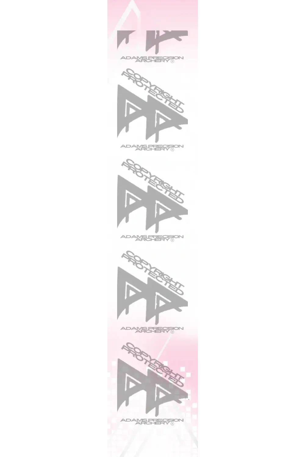 APA MODERN SERIES ARROW WRAPS - PINK