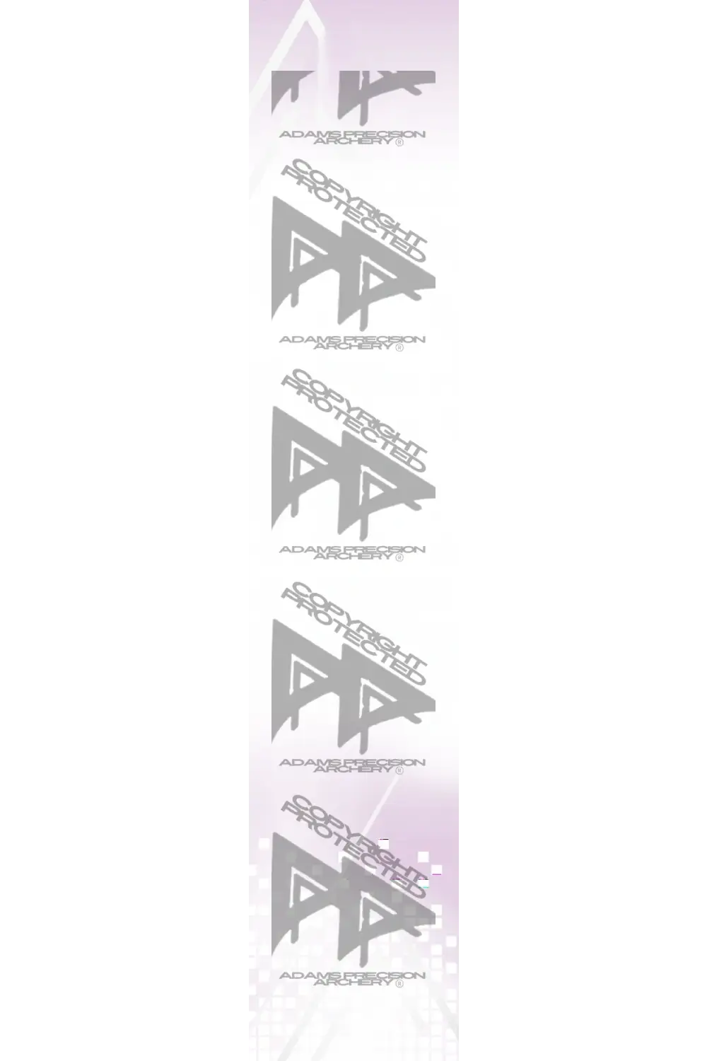 APA MODERN SERIES ARROW WRAPS - PURPLE