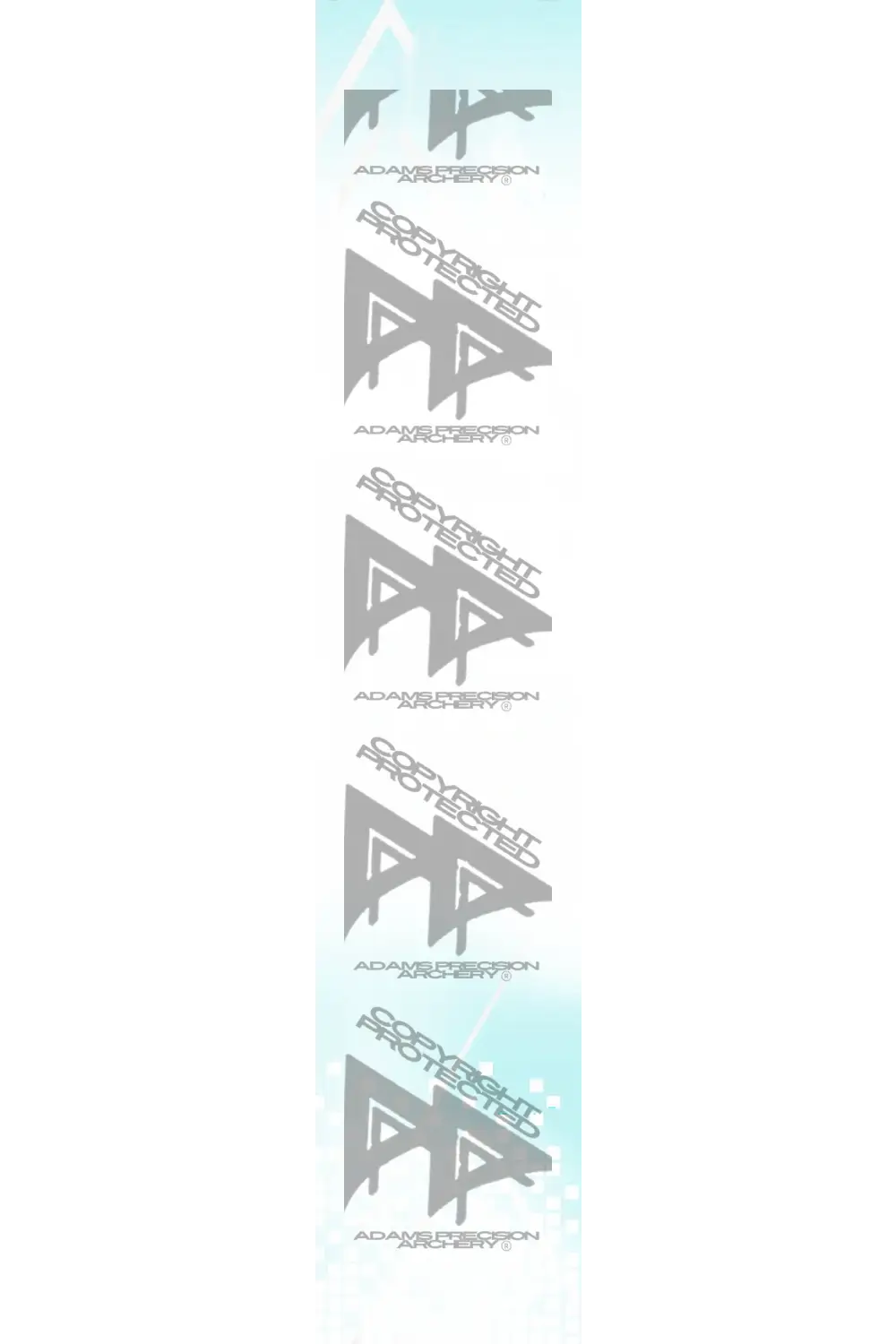 APA MODERN SERIES ARROW WRAPS - TEAL