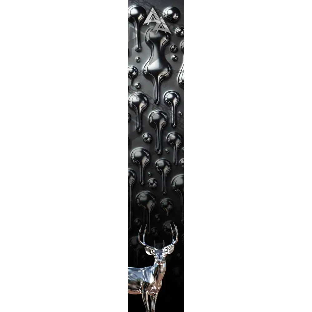 APA MOLTEN METAL SERIES ARROW WRAPS - WHITETAIL - DARK MATTE (STANDARD)