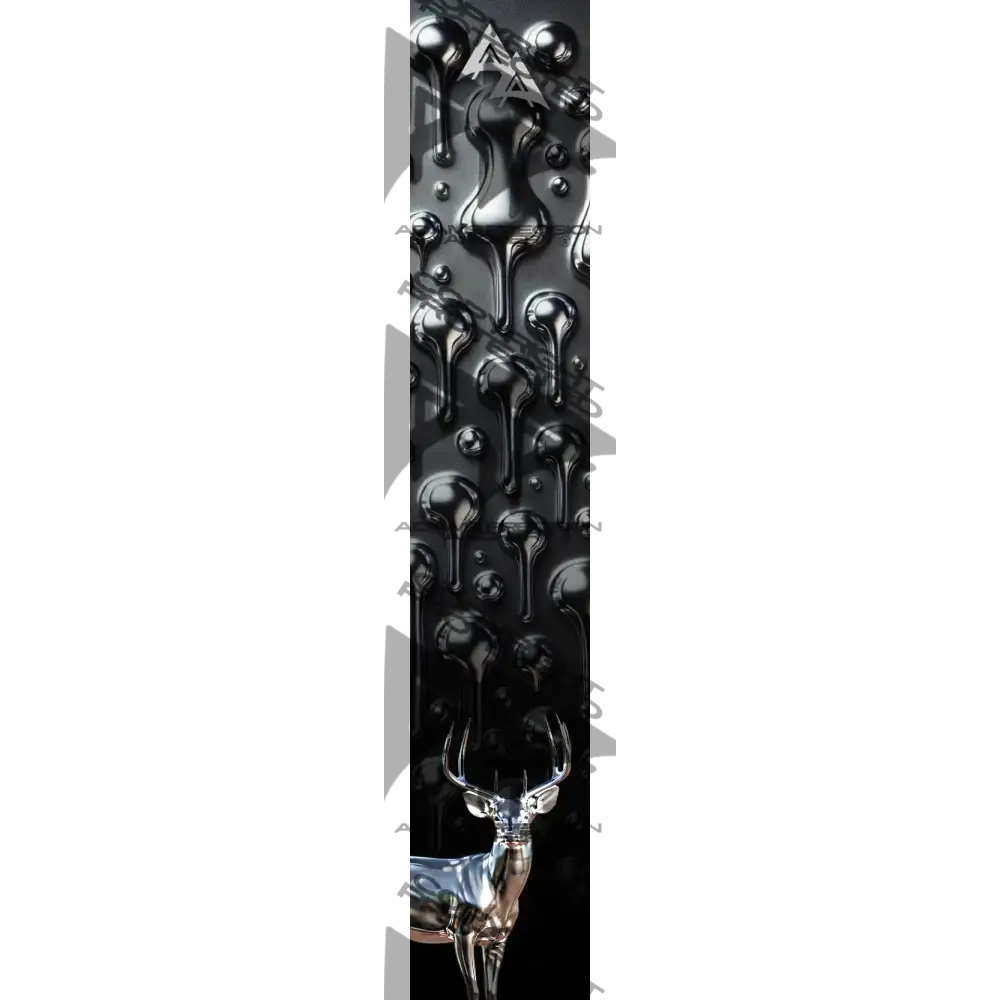 APA MOLTEN METAL SERIES ARROW WRAPS - WHITETAIL - DARK MATTE (STANDARD)