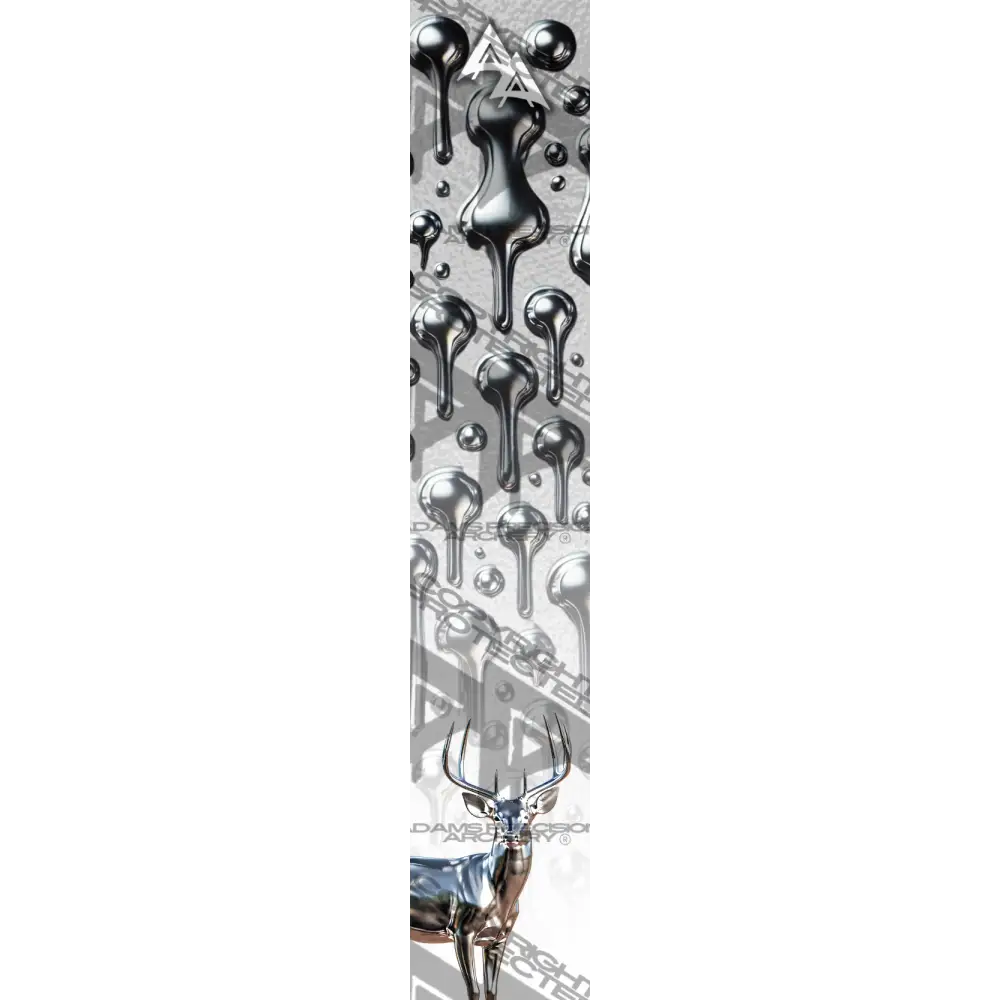 APA MOLTEN METAL SERIES ARROW WRAPS - WHITETAIL - LIGHT MATTE (STANDARD)