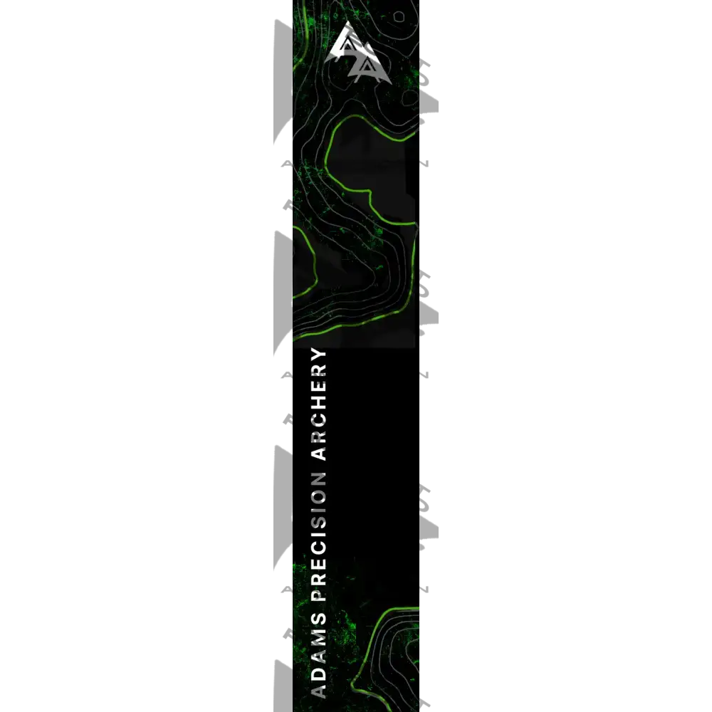 APA NIGHT TOPO SERIES ARROW WRAPS - GREEN ONE