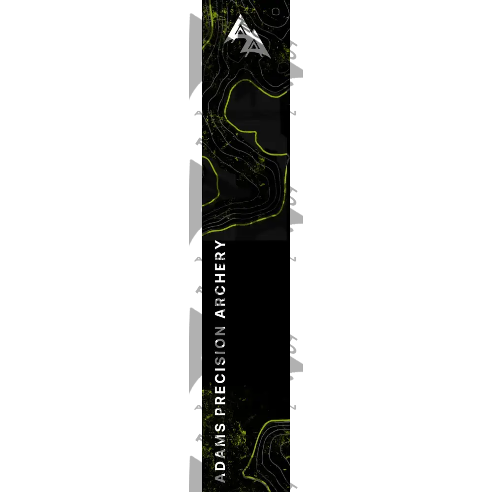 APA NIGHT TOPO SERIES ARROW WRAPS - YELLOW ONE