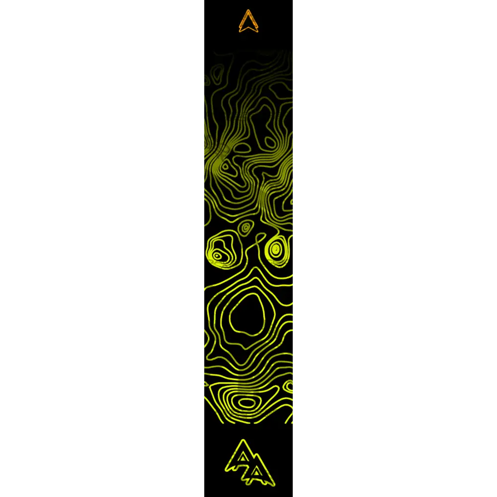 APA NIGHT TOPO SERIES ARROW WRAPS - YELLOW TWO