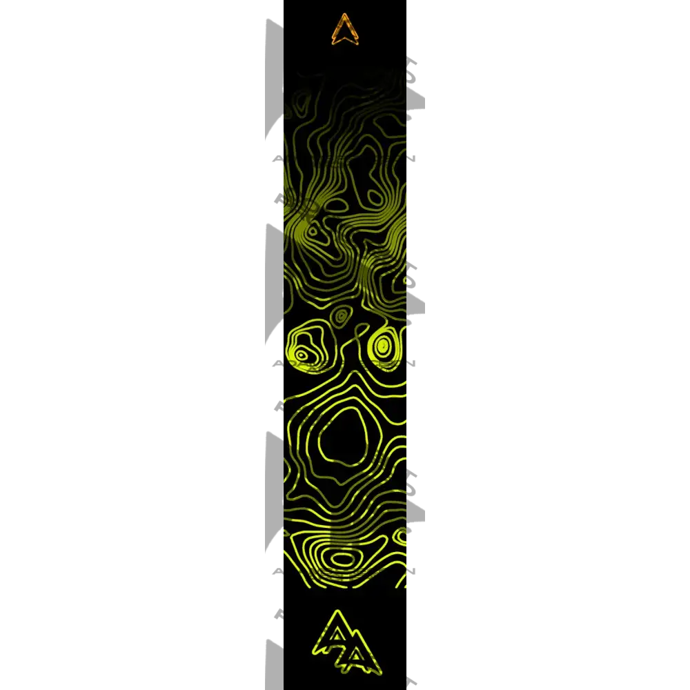 APA NIGHT TOPO SERIES ARROW WRAPS - YELLOW TWO